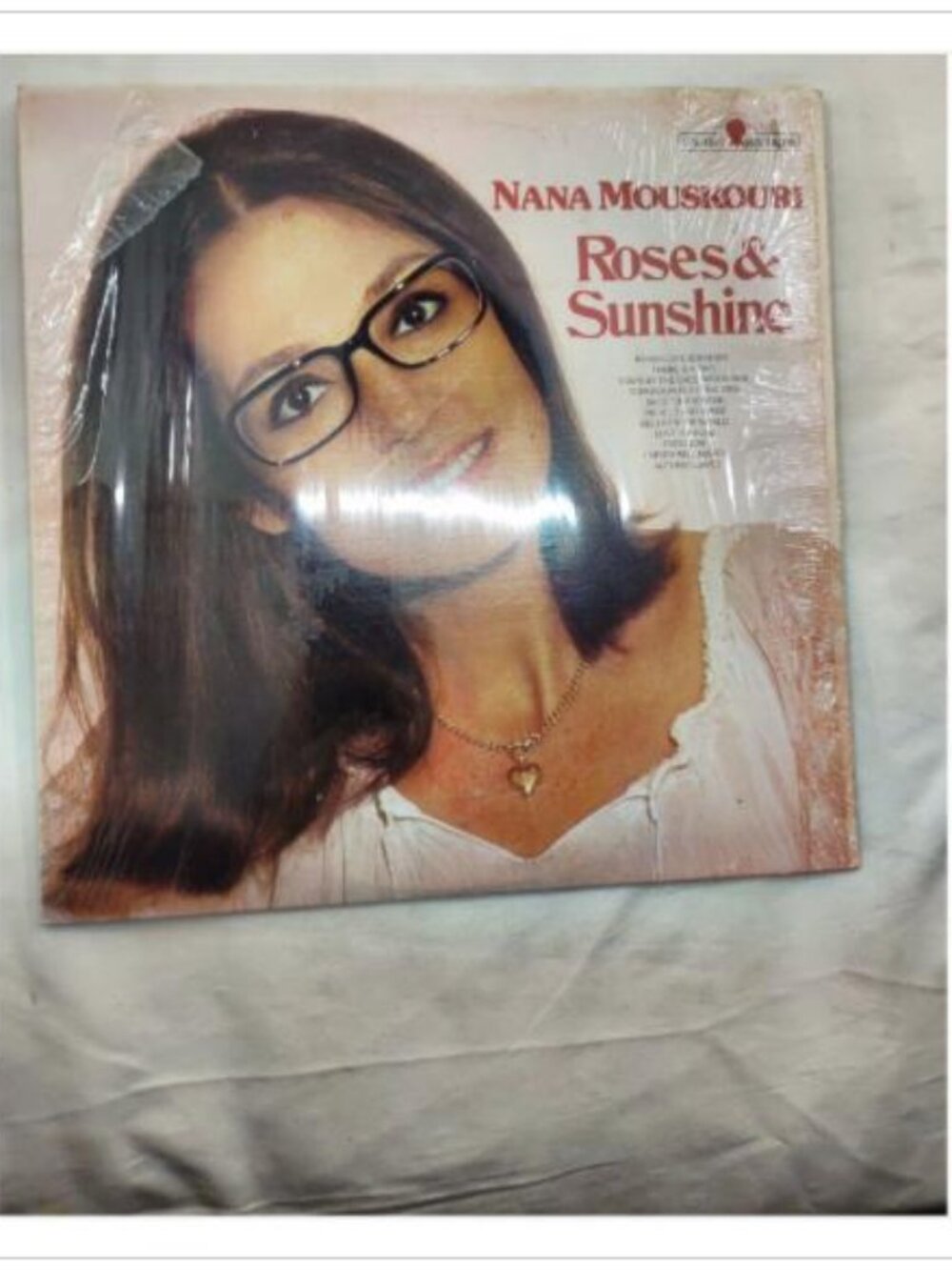 Nana Mouskouri Roses Sunshine Vintage Vinyl LP Vocal Pop Album Cachet Records